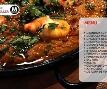 Cazuela marina al disco